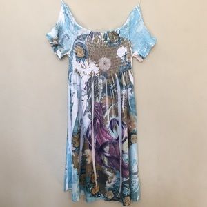 Off the shoulder summer dress